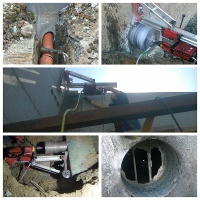 Wiercenie w żelbetonie