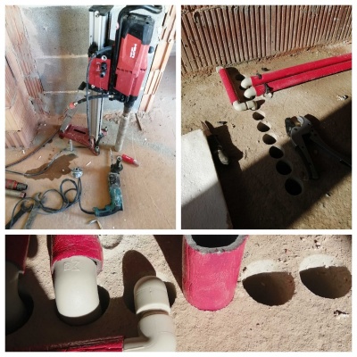 Przewierty instalacyjne Tomi-Diam