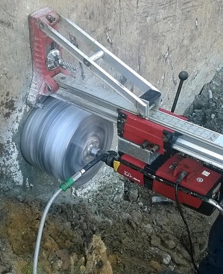 Wiercenie betonu w Żywiec oczyszczalnia